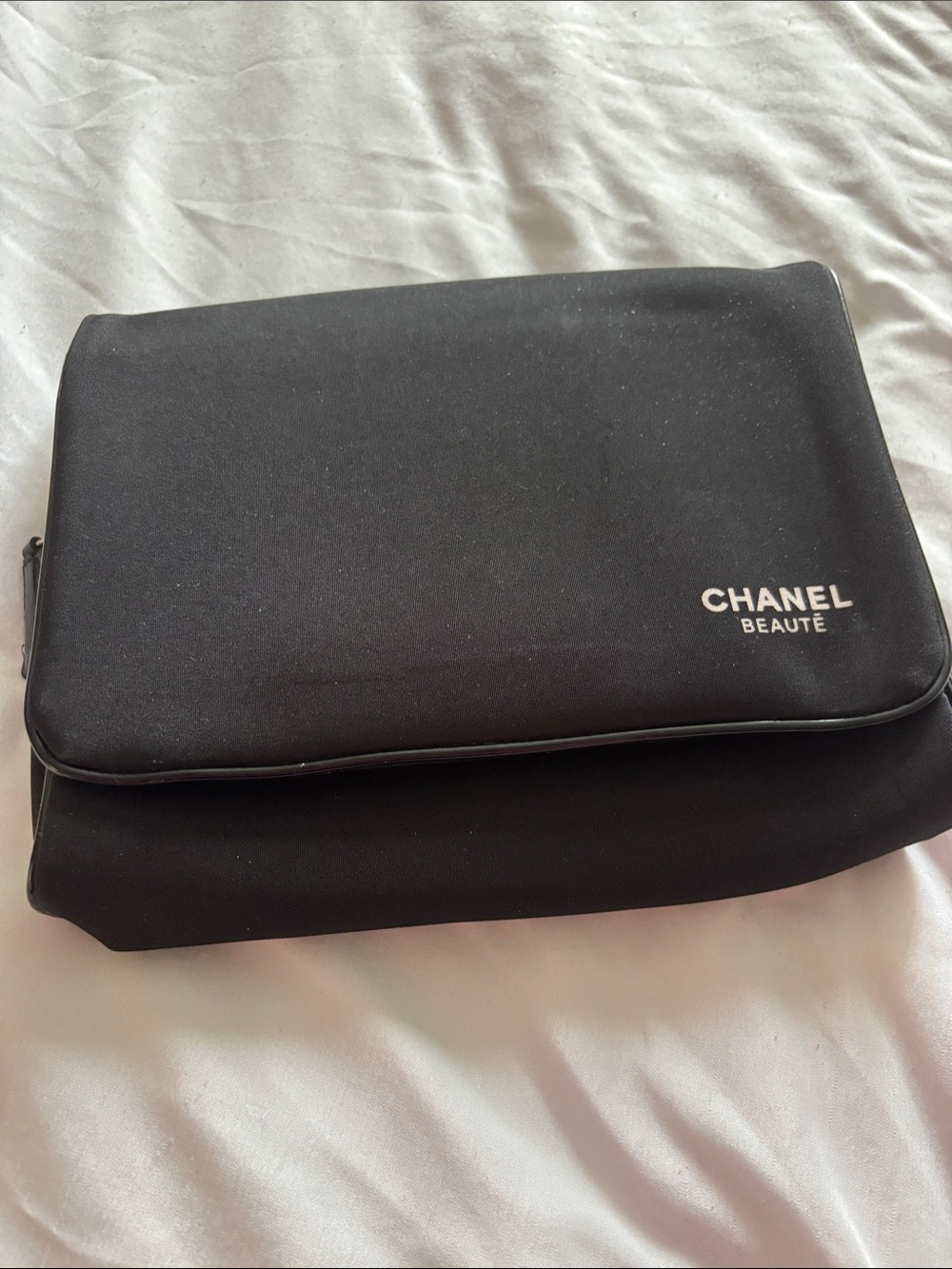 CHANEL Beauté Black Travel Toiletry Pouch